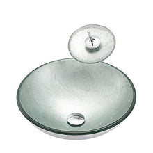 Lavandini bagno Lavabo Lavabo da Bagno Lavabo da Bagno Lavabo da Bagno in Vetro temperato Lavato a Mano 0713 (Size : Round)