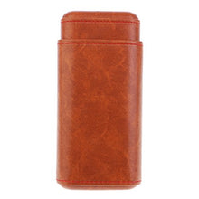 Hellery Affari Affari Sigaro Scatola Da Viaggio In Pelle E Legno Sigaro Humidor # 1 - # 3, 180 x 80 x 35 mm