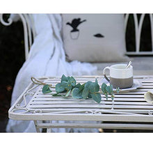 Panchina da giardino per sedie da giardino in ferro battuto in stile europeo, Doppie sedie decorative nel cortile del giardino con balcone, Panca per il tempo libero Mall con schienale e braccioli