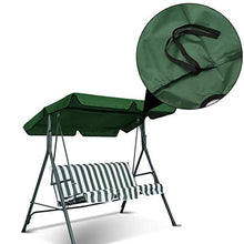 YINETTECH - Telo di Ricambio per panchina a Dondolo, 197 x 110 cm, 192 x 133 cm, 169 x 115 cm, Colore: Verde, Grün 169x115cm
