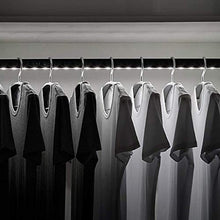 50-120cm Illuminato Armadio Asta in Alluminio Armadio Ferroviario con Built-in Batteria al Litio, Heavy Duty Closet Bar 75kg di carico. (Size : 850mm)
