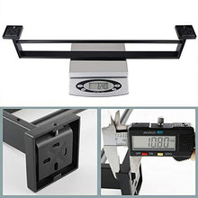 SAYAYO Portasciugamani Bagno Autoadesivo, 60 CM Doppio Porta Salviette, Porta Asciugamano per Cucina Bagno, Acciaio Inossidabile SUS304 Nero Opaco, EGA7202B