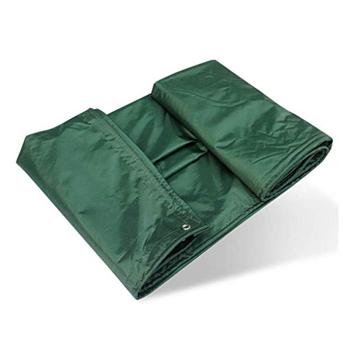 YHtech. Multiuso incatramata, Antipolvere Camion Tarp, Heavy-Duty |Copertura for Tenda da Campeggio, Amaca, Piscina, Giardino, Auto, Moto, Barche (Colore: Verde, Dimensioni: 3mx4m (10ftx13ft))