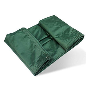 YHtech. Multiuso incatramata, Antipolvere Camion Tarp, Heavy-Duty |Copertura for Tenda da Campeggio, Amaca, Piscina, Giardino, Auto, Moto, Barche (Colore: Verde, Dimensioni: 3mx4m (10ftx13ft))
