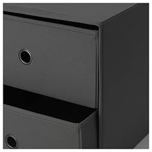 ZigZag Trading Ltd IKEA FLARRA - Cassettiera con 2 cassetti Grigio scuro