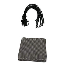Fenteer Cavo di Ricambio in Tessuto Cord Lace per Sedia A gravità Zero Reclinabile Grigio - A