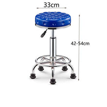 X.Home.Bar stool XZGang Sgabelli Decorativo, Finta Pelle Altezza Regolabile Girevole Sedia da Ufficio Salone Soggiorno Camera da Letto Sgabello Dimensioni: 33 * 42-54CM Crea Vita Semplice