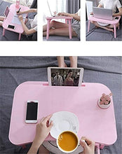 Tavolo da picnic all'aperto Computer portatile Pieghevole Desk Bed Breakfast per la colazione del letto del letto portatile Mini tavolo da picnic ultra leggero Ultra leggero adatto per famiglia Picnic