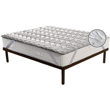 ITALYMATERASSI TOPPER VITALITY H6 cm memory Foam correttore per materasso Super traspirante grazie all’innovativo tessuto Greep Sovramaterasso matrimoniale 160x200