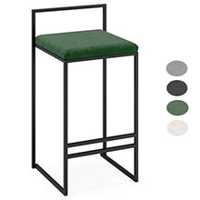 HLL Sgabelli, Casa Elegante Sgabelli Contemporanea Dining Chair Seat per Restaurant Coffee Shop, Di Base, Disegno Semplice, 4 Colori, 66Cm Design Moderno,Verde,76 cm