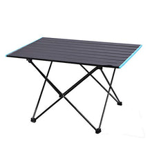 Tavolo Pieghevole Portatile Tavolo da Campeggio in Lega di Alluminio con Borsa per Il Trasporto, Portata Massima 30 kg, Adatto per Picnic in Campeggio, Spiaggia, Barbecue da Giardino