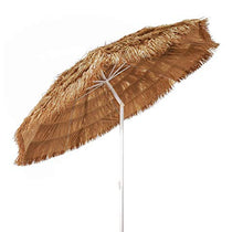 Joy Summer Ombrellone Spiaggia in Paglia Tropicale Hawaii in Rafia Sintetica 220 cm 48080