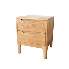 LSX-Comodino Comodino in Rovere in Legno, armadietto per armadietti Armadio per Alimenti Armadio ad Angolo Camera da Letto Mobili in Legno Moderno Semplice 42x40x50cm OYO