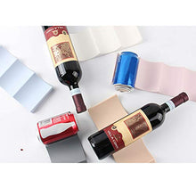 POHOVE - Portabottiglie per vino, antiscivolo, per champagne, moderno, a forma di onda, salvaspazio, da cucina, in stile europeo