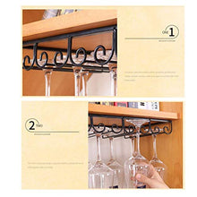 PZW Semplice e Creativo Porta Bicchiere da Vino Porta Bicchiere Calice Portabottiglie Decorazione Domestica Sospensione in Stile Europeo Capovolta