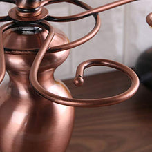 6 ripiani in ferro autoportante per bicchieri da vino, supporto in metallo, facile da montare, robusto scaffale per occhiali perfetto per cucina/armadio