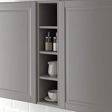 TORNVIKEN armadio aperto 20x36.6x80 cm grigio