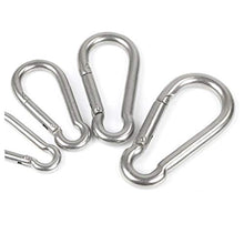 TOPofly Ombra Kit Fissaggio Vela, 304 Acciaio Inossidabile Parasole Sail Fissaggio Accessori Hardware Kit, M6 Heavy Duty Tenda l'insieme del Collegamento 1 Set