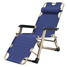 SHUAIIJUAN Sedia per il tempo libero domestico Sdraio imbottito Zero Gravity Sdraio regolabile Patio Lounge Poltrone con poggiatesta for Outdoor Patio, campeggio, spiaggia, sdraio 330lbs di supporto -