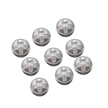 ARTFFEL Vola 10pcs Rotonda LED Sfera Chiara Tumbler Balloon luci Luminoso Lampade for Lanterna di Carta di Natale Wedding Party Decoration (Luce Gialla) .Compleanno