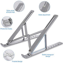 Supporto per Laptop,Alluminio Stabile e Antiscivolo Regolabile in Angolazione Regolabile,Piattaforma di Sollevamento Per Laptop Leggera Compatibile con MacBook Air/pro,Huawei Matebook D/altri Tablet