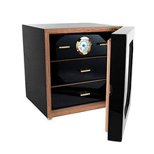 Adminitto88 Armadio per Humidor Scatola di Sigari Cedro in Legno di Grande capacità in Acciaio Verniciato A 3 Strati Termostato per Sigari Scatola per Sigari Scatola per Sigari