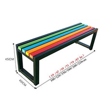 Panca da Giardino 150 Cm / 180 Cm, Panchina da Giardino per Terrazza Giardino in Legno Massello, Panchina da Terrazza da 3-4 Posti