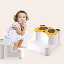 Sgabello Scaletta Pieghevole Sgabello per la vasca da bagno Sgabello Steso Sgabello Baby Feet Sgabello Bagno Bagno Sgabello Bambino Steo Sgabello Sgabello Winking Panda Kid's Toilet Sgabello per ragaz