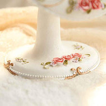 WWEIWU Pulito e Luminoso Specchio Creativo Principessa Specchio Specchio Desktop Specchio Portatile HD cosmetico Resina Desktop Singolo Viso di Bellezza Salon