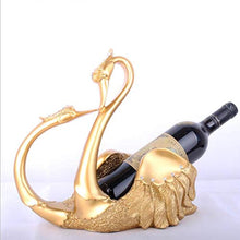 LXH-SH Cremagliera del Vino Nana Wine Rack Mestieri della Resina Coppie Europee Swan armadietto del Vino cremagliera Decorazione Vino Decorazioni Vino Creativo cremagliera scaffali Vino contatore