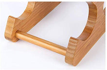 PanYFDD - Portabottiglie per Bottiglie di Vino, in bambù Naturale, per 6 Bottiglie, Bar, Cucina, ristoranti