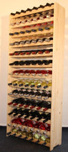 Len Mar.de - Scaffalatura in legno per bottiglie di vino, capienza 91 bottiglie, modello: RW-3-91