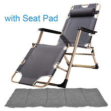 SHUAIIJUAN Sedia per il tempo libero domestico Sedie sdraio pieghevole Prato sala for Reaxing reclinabile da giardino sedia da campeggio reclinabile Lounge Chair con poggiatesta Max.150kg Capacità - G