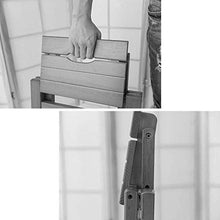 FTYYSWL DY - Sgabello da bar a 3 gradini per sala da pranzo, in legno, per bambini e adulti, attrezzatura da giardino per la casa e il giardino, resistente, massimo 150 kg, colore: Naturale
