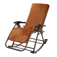 Sywlwxkq Balcone Ufficio Sedia Relax Sedie a Dondolo Sedia da Giardino reclinabile Outdoor Relax Comfort | Lettino Pieghevole Lettino Prendisole Regolabile Reclinabile per Cortile Soggiorno
