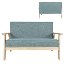 Estink - Divano a 2 posti, in tessuto, divano a 2 posti, per camera da letto, soggiorno, ufficio, giardino, cortile, 61 x 113,6 x 73,5 cm