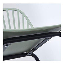 Sgabelli da Bar Metallo Moderno Classico Armadio Alto Cortile per Interni Ed Esterni Cucina per La Casa Sgabello da Pranzo Sgabello da Bar Halter Nero Verde