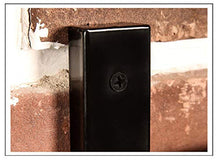 Portabottiglie da parete in metallo per cucina/dispensa/cantina (dimensioni: 6 bottiglie)
