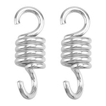 Yardwe - 2 Molle di trazione per Poltrona sospesa e Amaca, per Porch Swing, in Acciaio Inox, 440 Lbs (7 mm)
