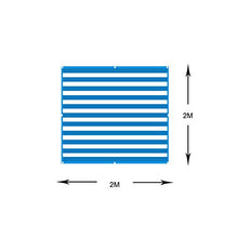 SHDT Encrypt Balcone Isolamento Termico Giardinaggio Sunblock Ombra Stripes Netto con Acciaio Inossidabile Kit, Il 95% di Ombreggiatura Tariffa per Il Fondo Patio Giardino All'aperto,2 * 2M