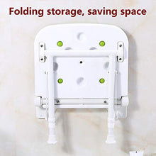YHRJ Sedile da Vasca a Muro per Bagno,Sgabello da Bagno Antiscivolo per la casa per Anziani,Sgabello fasciatoio Pieghevole a Muro,può sopportare 300 kg (Color : Green, Size : 36.5 * 3.8 * 47cm)