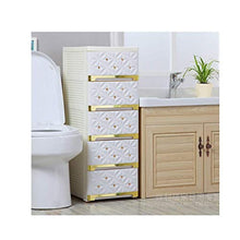 BUDBYU Armadio a Lato Stretto, Armadio con Cucitura in plastica Tipo cassetto Armadio da Bagno Armadio da Cucina Stretto ripiano per Risparmiare Spazio