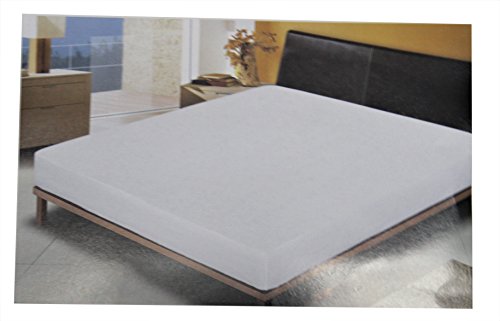 zambaidi coprimaterasso Spugna Letto Matrimoniale 170x200 cm + 25 cm 100% Cotone