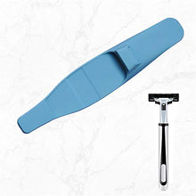 Unknow Sawyerda Custodia per Rasoio Impermeabile in Silicone Custodia per Rasoio Manuale per Uso Domestico Regalo per Amici,Blu