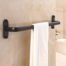 JKCKHA Northern Europe. A Parete Rack Rail da Bagno cremagliera Rack Appendiabiti Singolo Rack 59 Centimetri a Muro in Alluminio Forato Mount