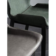 LXYPLM Sgabello Sedie Bar Barstools Sedie in Ferro battuto banco Bar, Cucina Pub caffè in Stile ozio Creativo Alti sgabelli industriali con Schienale Arredo Bar Cucina (Color : Gray)