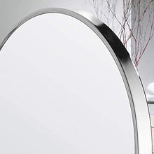 DIELUNY Specchio per Trucco Specchi per Trucco, Specchio a Parete Specchio in Metallo con Cornice Rotazione a 360 ° Specchio da Bagno Pieghevole Specchio cosmetico bifacciale Specchio di Bellezza