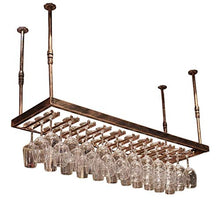 HJ-Golf Rack per armadietti per stoccaggio per Goblet Porta Bicchiere Calice Sospensione Bicchiere da Vino Portapiatti da Appendere for Vino Staffa di Ferro per Bottiglie di Vino per Vino
