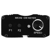Keyer automatico, MX ‑ K2 in alluminio per controller scheda potenziometro amplificatore per radioamatori con due pulsanti e un interruttore