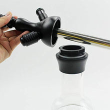 GSYH Alluminio Hookah Set, 55cm Arabo Shisha Tubi Completi Fumatori Tubo di Acqua per Il Partito di Sala,Blu